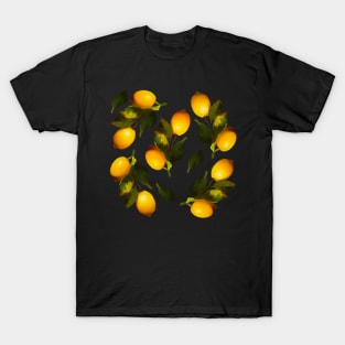 Seamless lemon pattern T-Shirt